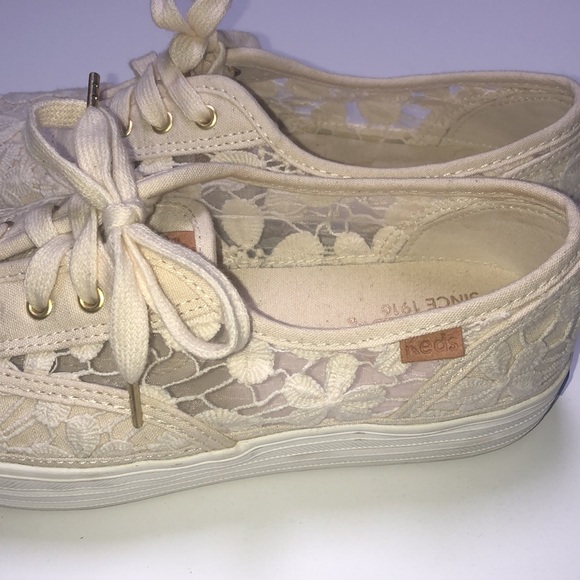 KEDS Festival All Lace Triple Decker Sneakers - Picture 6 of 10